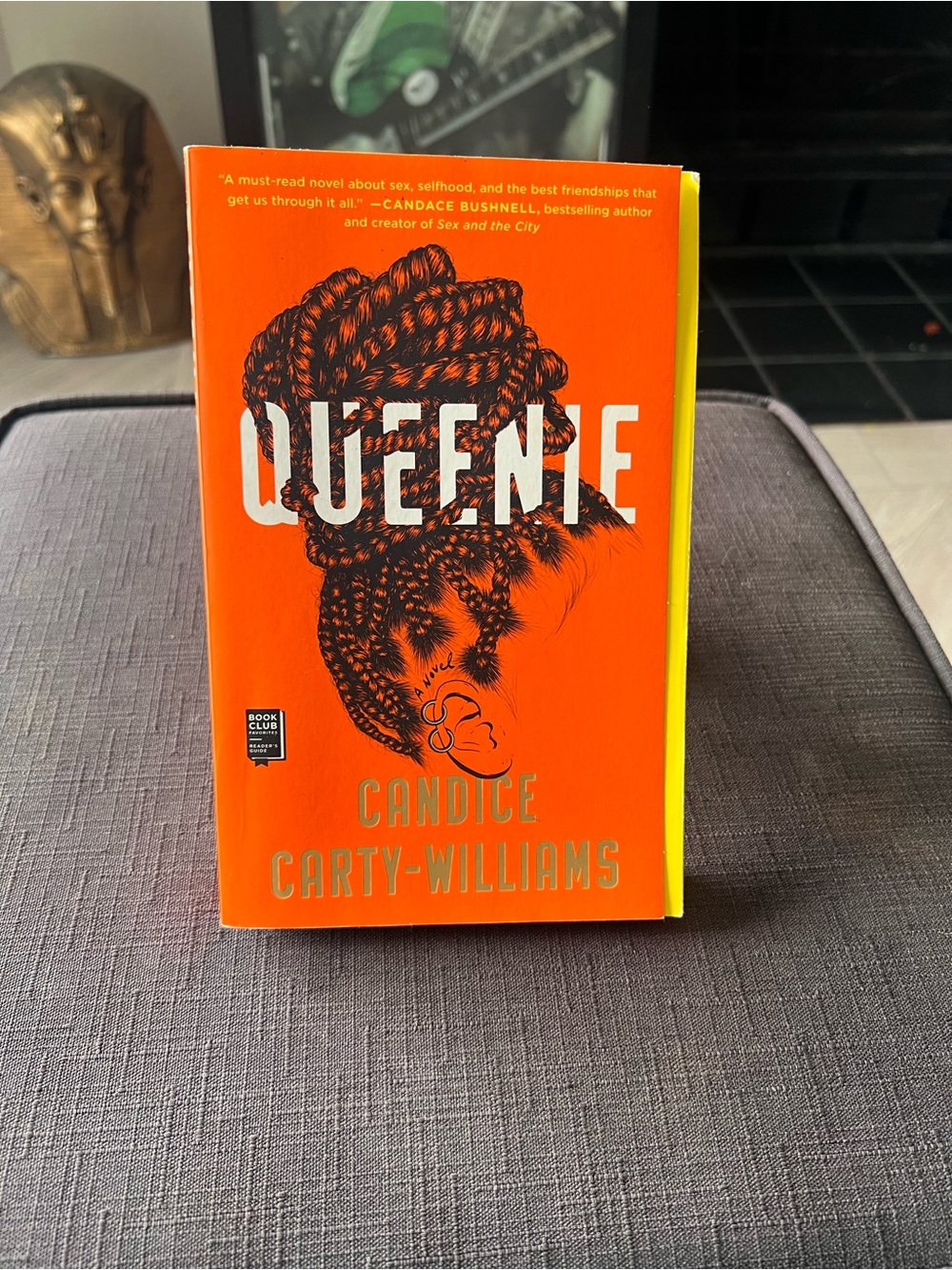 Queenie by Candice Carty-Williams — Bright Orange Hardcover